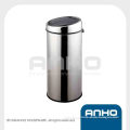 Anho HSP-0438B classical disign 40L stainless steel polish touch bin